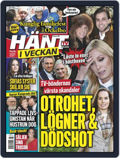 Hänt i Veckan January 31st, 2018 Digital Back Issue Cover