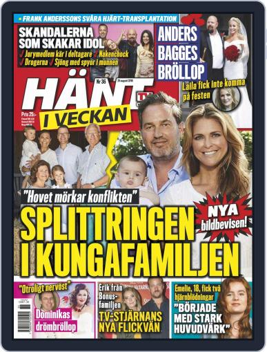 Hänt i Veckan August 29th, 2018 Digital Back Issue Cover