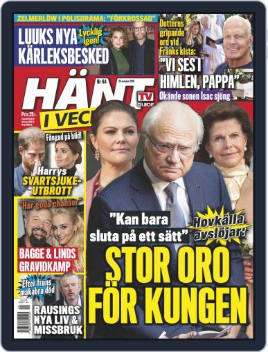 Hänt i Veckan October 24th, 2018 Digital Back Issue Cover