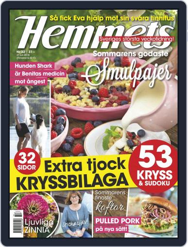 Hemmets Veckotidning July 31st, 2018 Digital Back Issue Cover