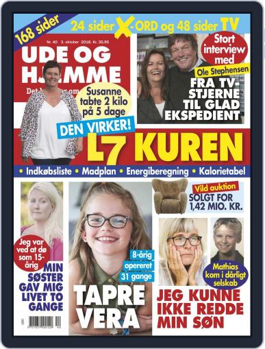 Ude og Hjemme October 3rd, 2018 Digital Back Issue Cover