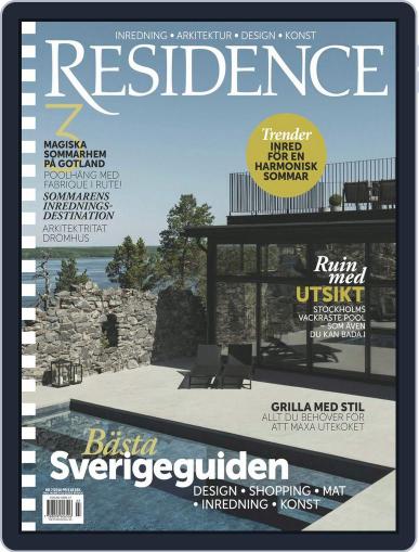 Residence July 1st, 2018 Digital Back Issue Cover
