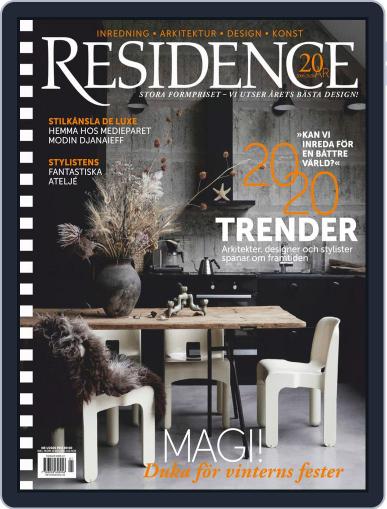 Residence January 1st, 2020 Digital Back Issue Cover