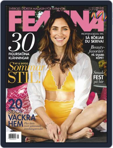 Femina Sweden September 1st, 2019 Digital Back Issue Cover