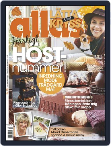 Allas October 18th, 2018 Digital Back Issue Cover