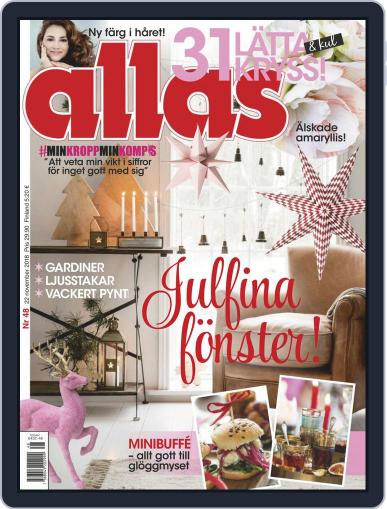 Allas November 22nd, 2018 Digital Back Issue Cover