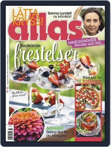 Allas August 1st, 2019 Digital Back Issue Cover