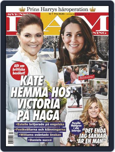 Svensk Damtidning February 8th, 2018 Digital Back Issue Cover