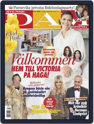 Svensk Damtidning March 29th, 2018 Digital Back Issue Cover