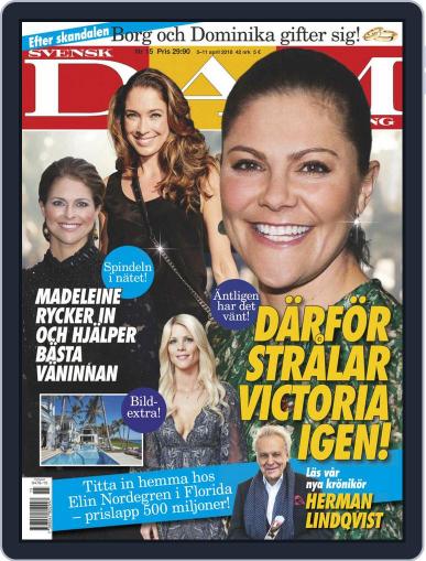Svensk Damtidning April 5th, 2018 Digital Back Issue Cover