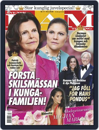Svensk Damtidning April 19th, 2018 Digital Back Issue Cover