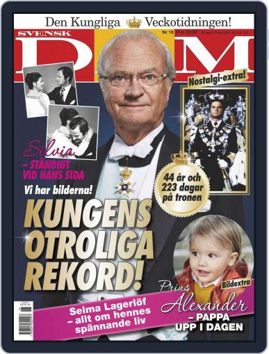 Svensk Damtidning April 26th, 2018 Digital Back Issue Cover
