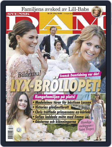 Svensk Damtidning June 7th, 2018 Digital Back Issue Cover