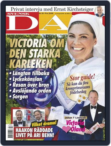 Svensk Damtidning July 12th, 2018 Digital Back Issue Cover