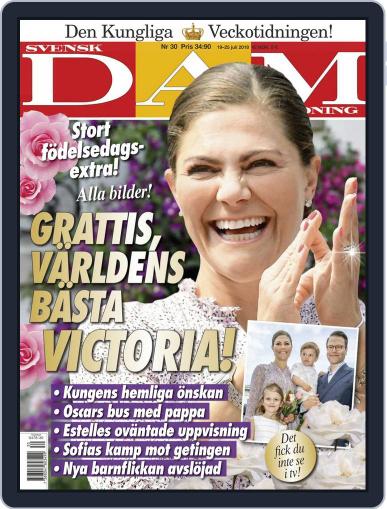 Svensk Damtidning July 19th, 2018 Digital Back Issue Cover
