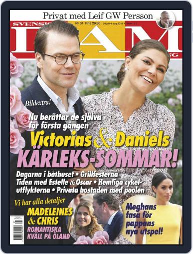 Svensk Damtidning July 26th, 2018 Digital Back Issue Cover