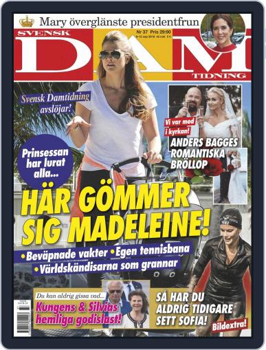 Svensk Damtidning September 6th, 2018 Digital Back Issue Cover