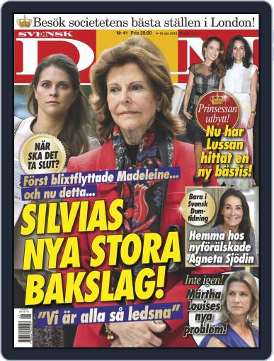 Svensk Damtidning October 4th, 2018 Digital Back Issue Cover