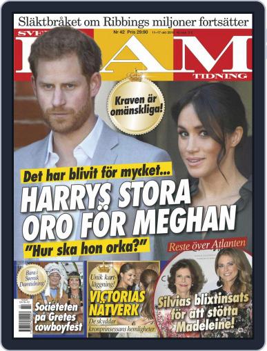 Svensk Damtidning October 11th, 2018 Digital Back Issue Cover