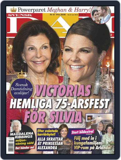 Svensk Damtidning November 15th, 2018 Digital Back Issue Cover