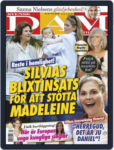 Svensk Damtidning November 29th, 2018 Digital Back Issue Cover