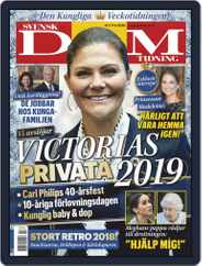 Svensk Damtidning (Digital) Subscription                    January 3rd, 2019 Issue