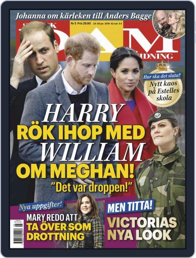 Svensk Damtidning January 24th, 2019 Digital Back Issue Cover
