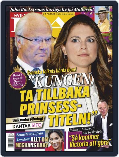 Svensk Damtidning February 7th, 2019 Digital Back Issue Cover