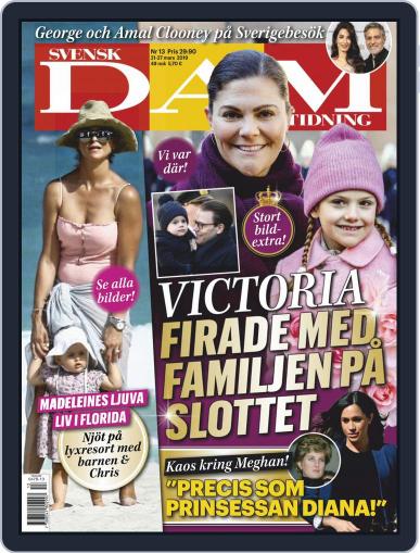 Svensk Damtidning March 21st, 2019 Digital Back Issue Cover