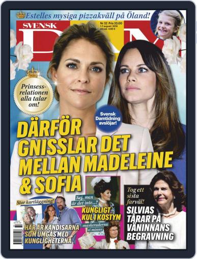 Svensk Damtidning August 1st, 2019 Digital Back Issue Cover