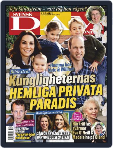 Svensk Damtidning August 8th, 2019 Digital Back Issue Cover