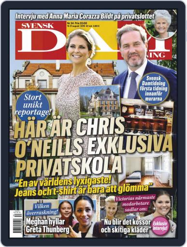 Svensk Damtidning August 15th, 2019 Digital Back Issue Cover