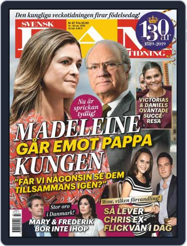 Svensk Damtidning November 14th, 2019 Digital Back Issue Cover