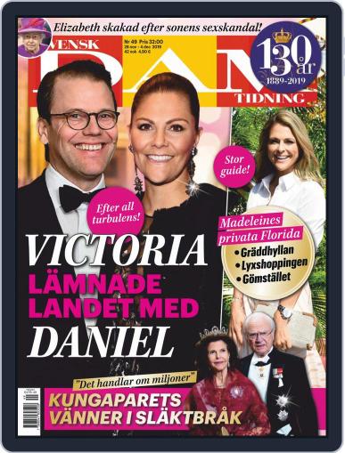 Svensk Damtidning November 28th, 2019 Digital Back Issue Cover