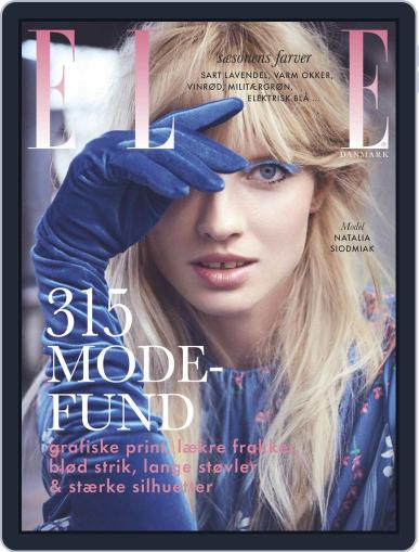 ELLE Denmark November 1st, 2017 Digital Back Issue Cover