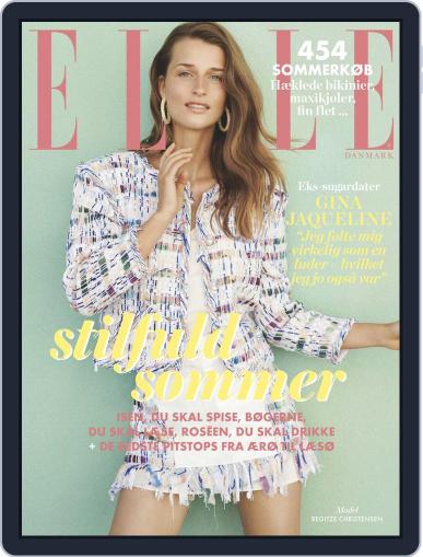 ELLE Denmark July 1st, 2018 Digital Back Issue Cover
