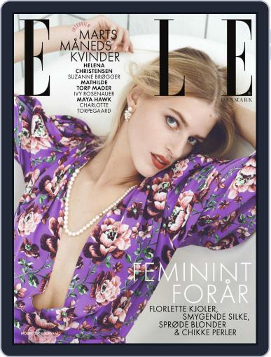 ELLE Denmark March 1st, 2019 Digital Back Issue Cover