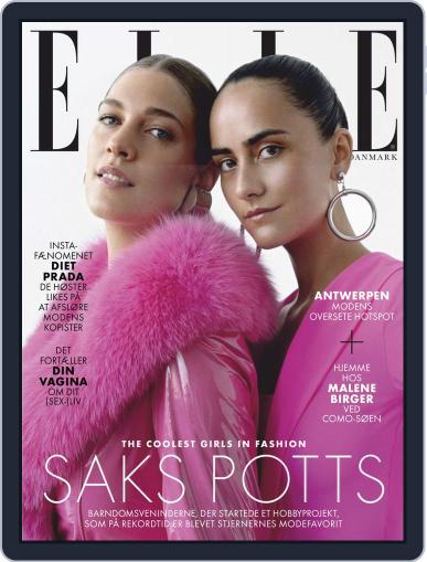 ELLE Denmark August 1st, 2019 Digital Back Issue Cover