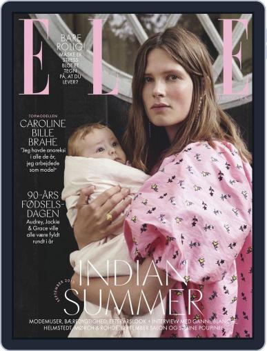 ELLE Denmark September 1st, 2019 Digital Back Issue Cover