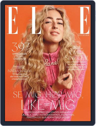 ELLE Denmark October 1st, 2019 Digital Back Issue Cover