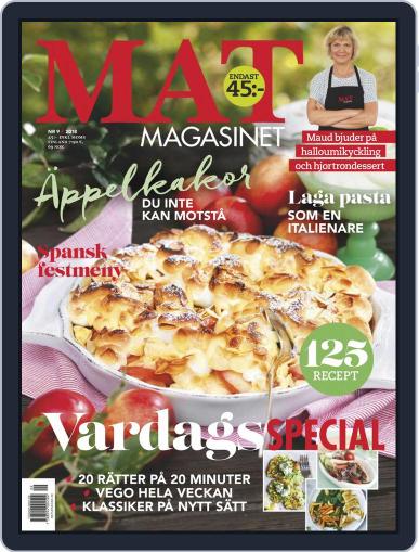 Matmagasinet September 1st, 2018 Digital Back Issue Cover
