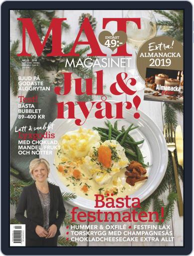 Matmagasinet December 1st, 2018 Digital Back Issue Cover