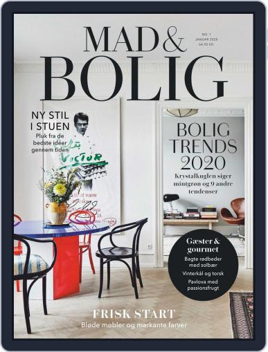 Mad & Bolig January 1st, 2020 Digital Back Issue Cover