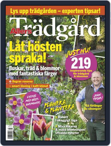 Allers Trädgård October 1st, 2017 Digital Back Issue Cover
