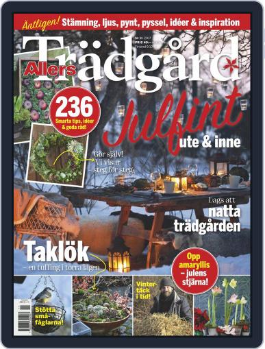 Allers Trädgård November 1st, 2017 Digital Back Issue Cover