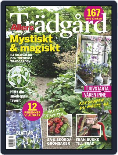 Allers Trädgård February 1st, 2018 Digital Back Issue Cover