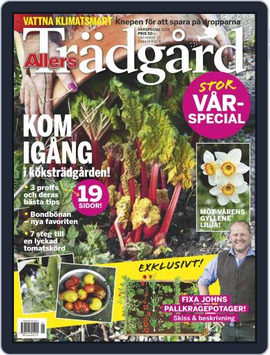 Allers Trädgård March 1st, 2018 Digital Back Issue Cover