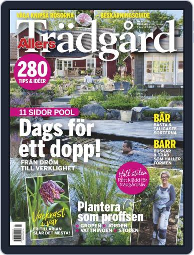 Allers Trädgård April 1st, 2018 Digital Back Issue Cover