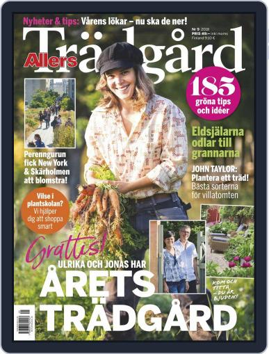 Allers Trädgård September 1st, 2018 Digital Back Issue Cover