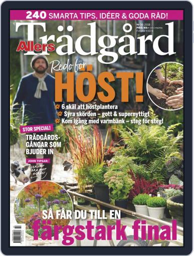 Allers Trädgård October 1st, 2018 Digital Back Issue Cover